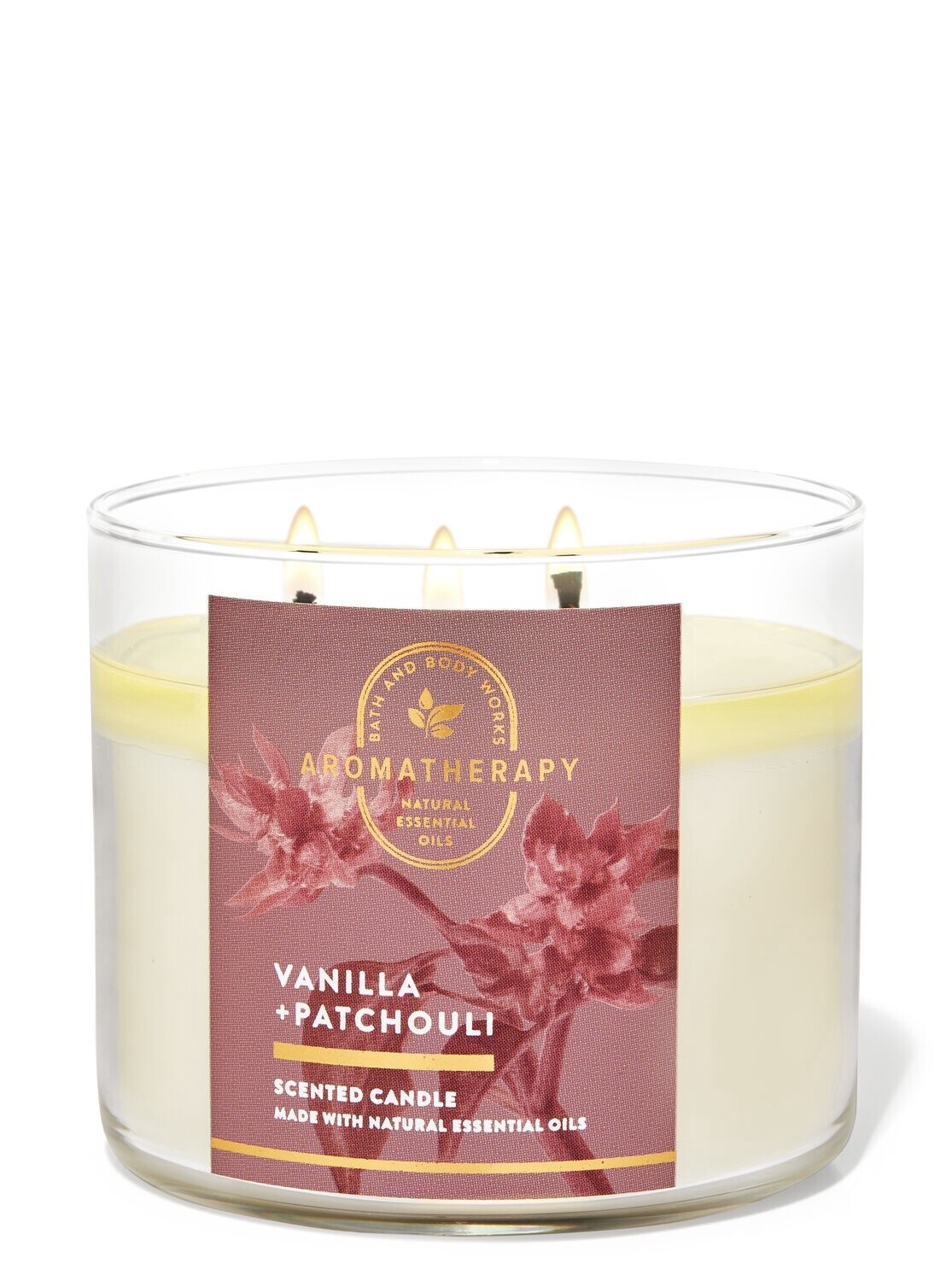 Aroma. Vanilla &amp; Patchouli Candle, Size: Large 3-Wick