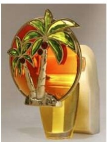 Wallflower Plug Fancy Palm Trees Sunset Nightlight