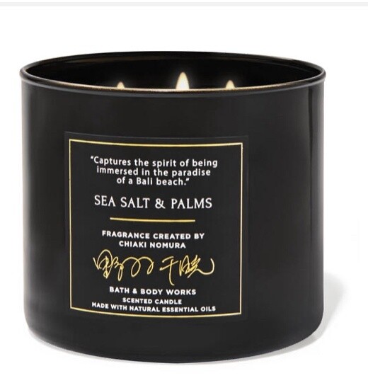 Sea Salt &amp; Palms Candle