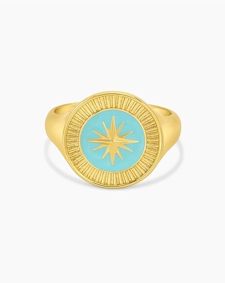 Compass Ring - Gold