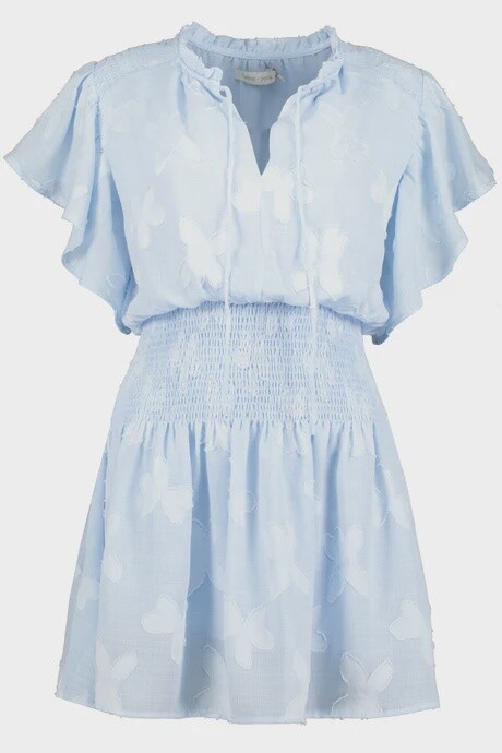 Lana flutter sleeve dress