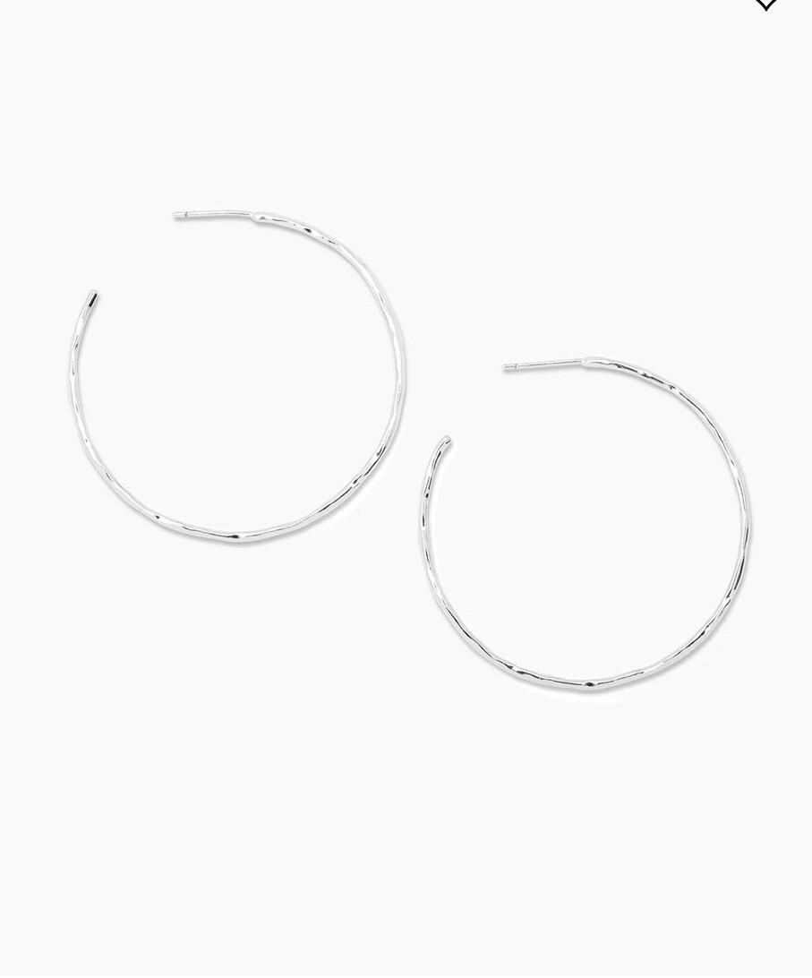 Taner Hoops - Silver