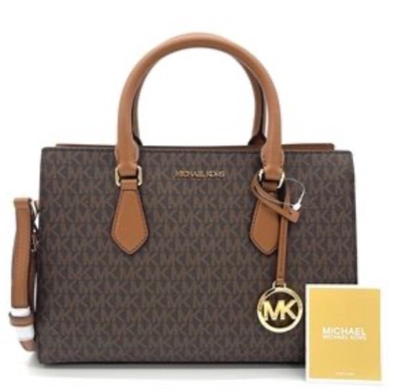 Sheila Medium Satchel, Color: Brown