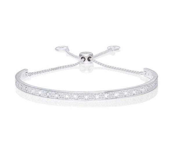 Bracelet Bar Pave Bangle