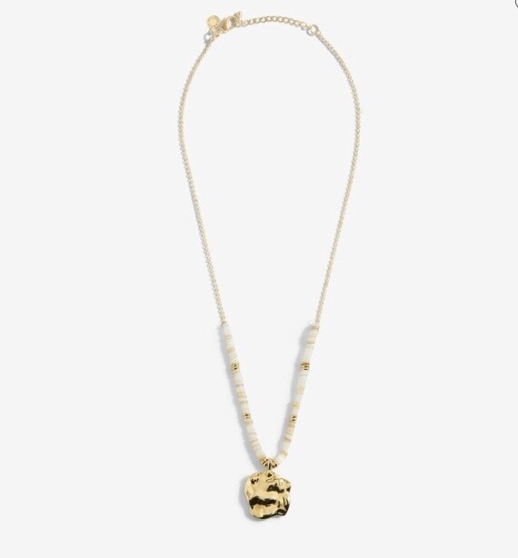 Summer Solstice White Shell Necklace
