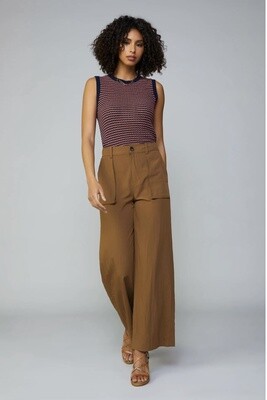 WIDE CARGO PANTS WITH 3D POCKET DETAIL