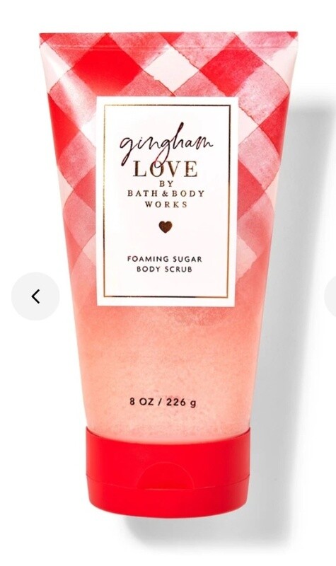 Gingham Love Foaming Sugar Body Scrub