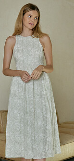 Palm halter dress, Size: XS