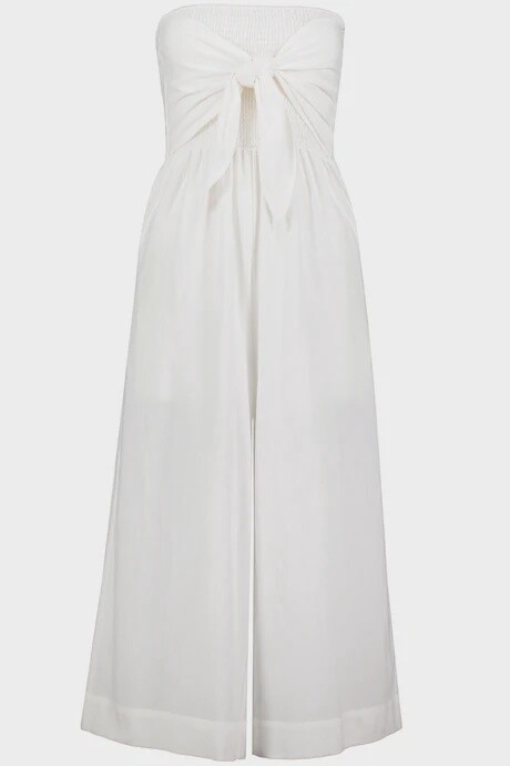 Elvia tie front jumpsuit, Size: XS