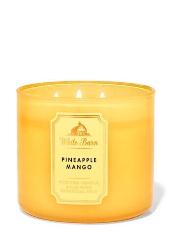 Pineapple Mango Candle, Size: Large 3-Wick