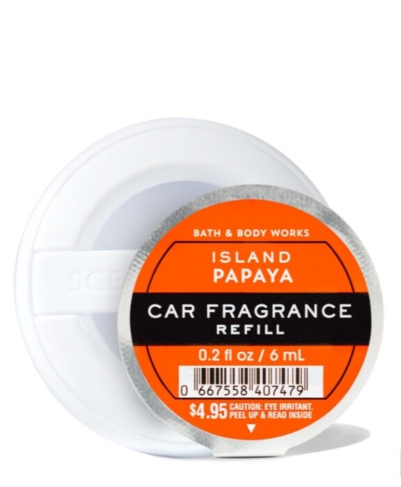 Island Papaya Car Scent Refill