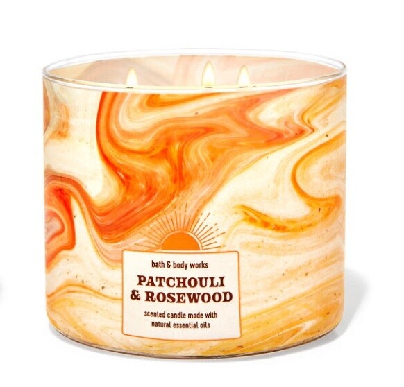 Patchouli &amp; Rosewood Candle