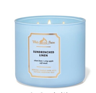 Sun-Drenched Linen Candle
