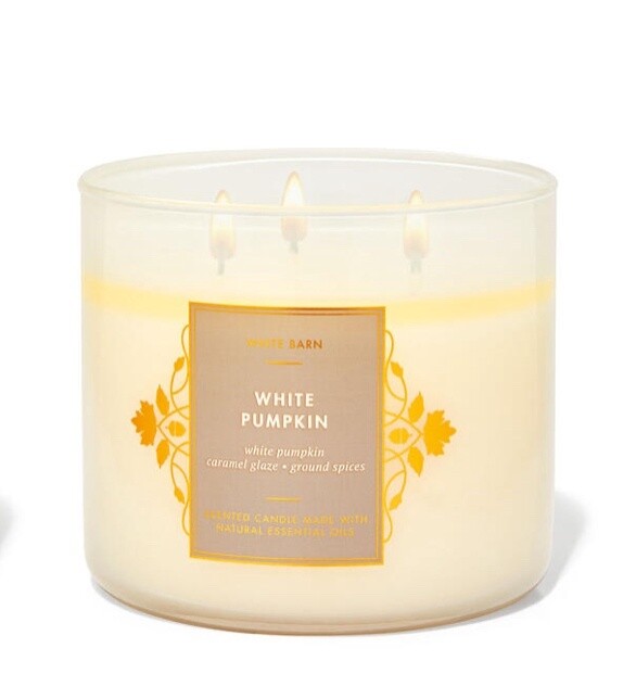 White Pumpkin Candle