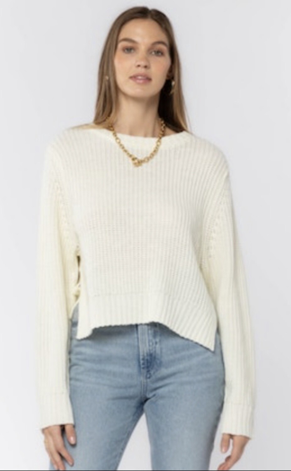 Korina Sweater, Size: XS, Color: Ivory
