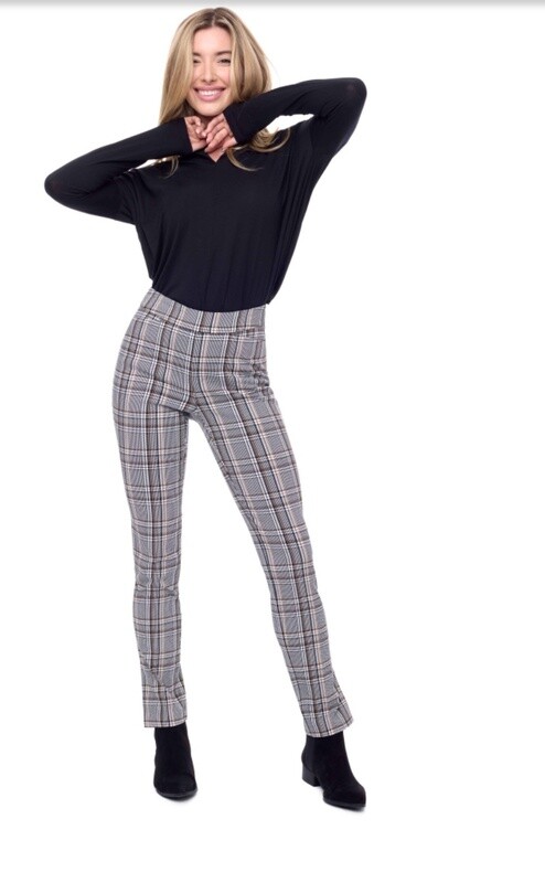 Glossy Ankle Techno Pants