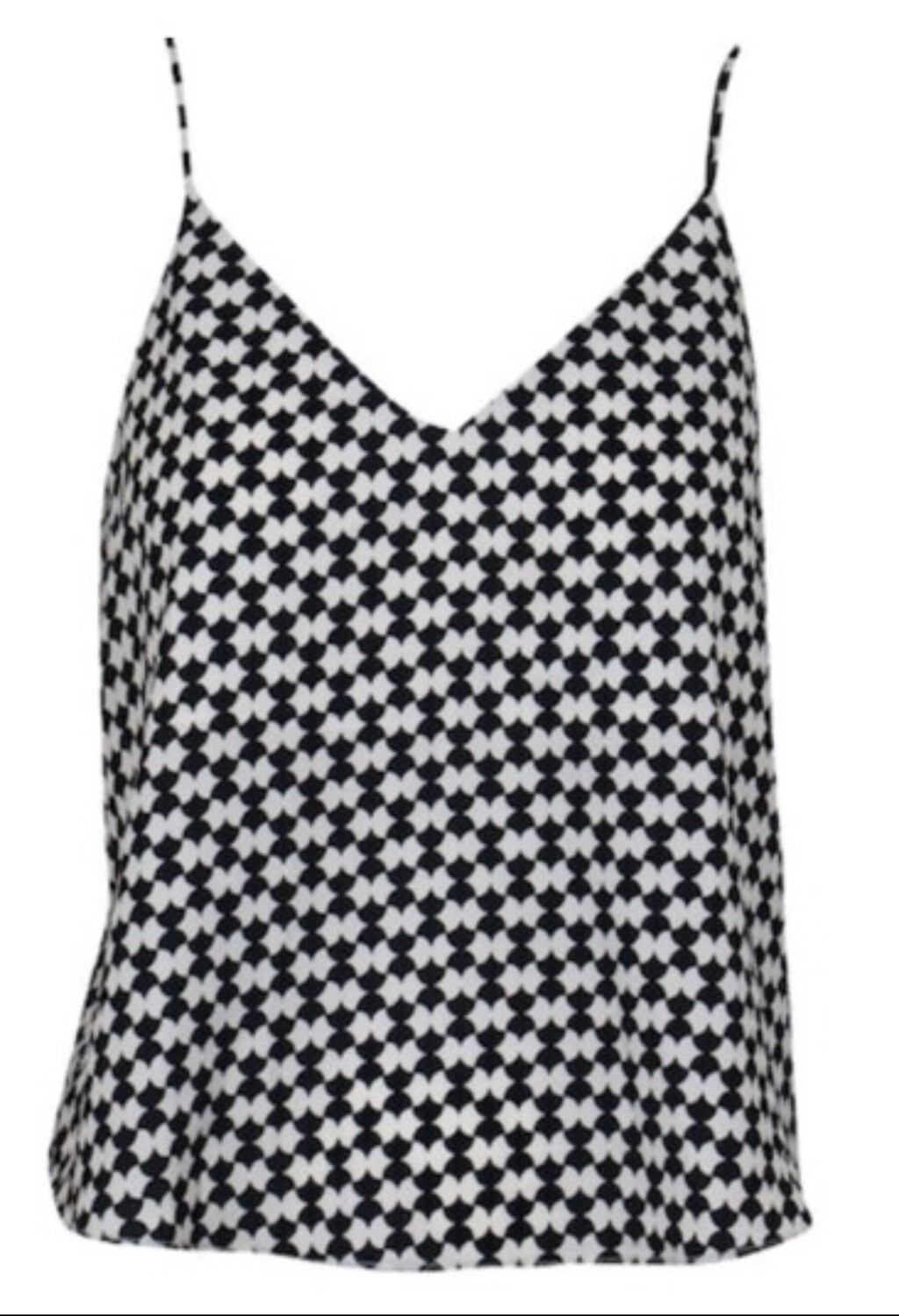 Georgie Top, Size: XS, Color: Black/White