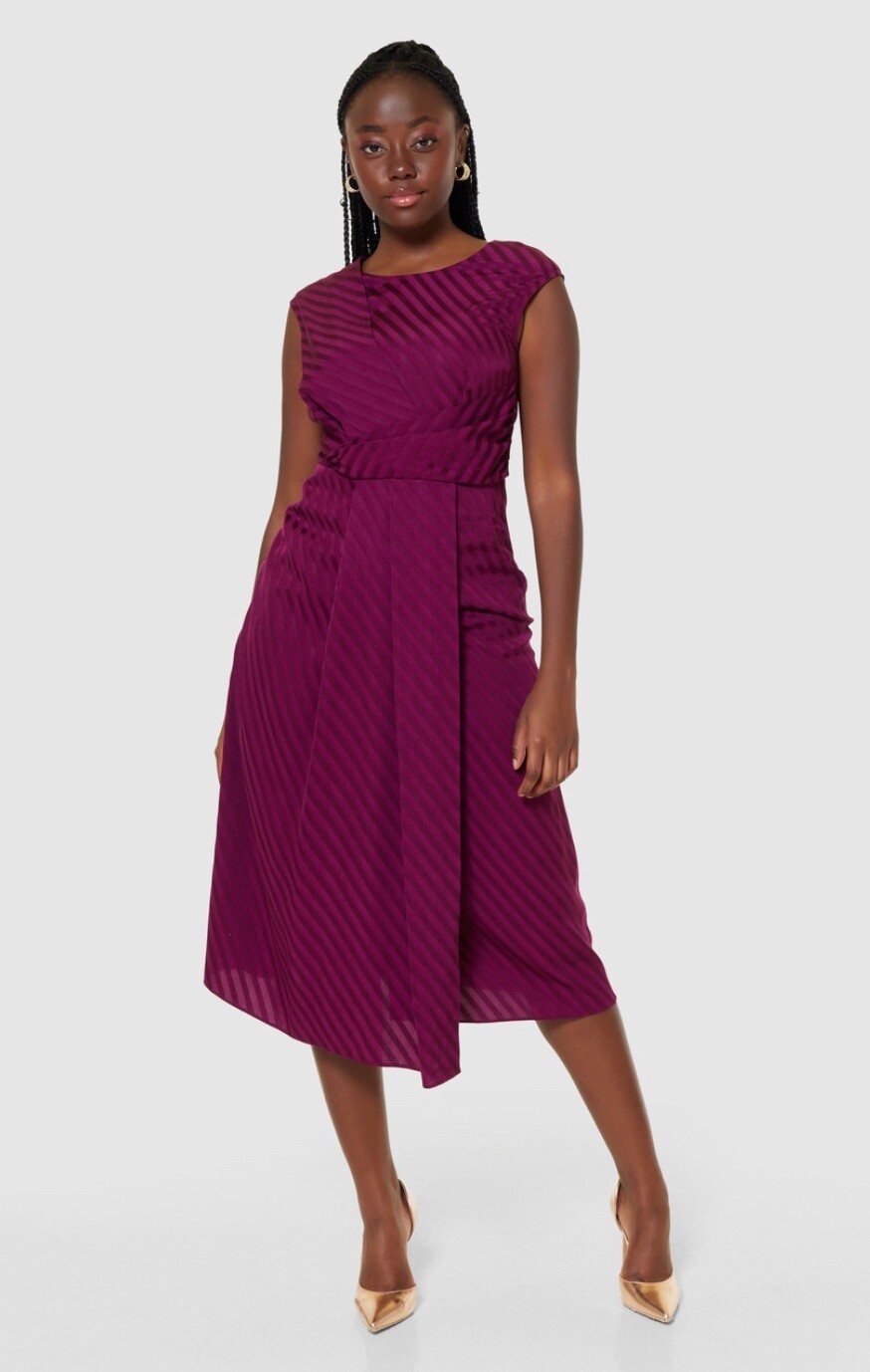 A-Line Dress, Size: 4, Color: Maroon