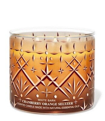 Cranberry Orange Seltzer Candle
