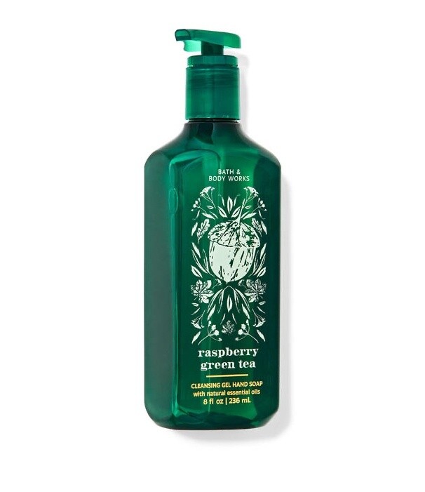Raspberry Green Tea Gel Hand Soap