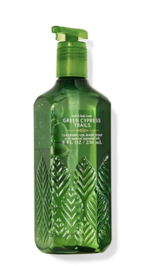 Green Cypress Trails Gel Hand Soap
