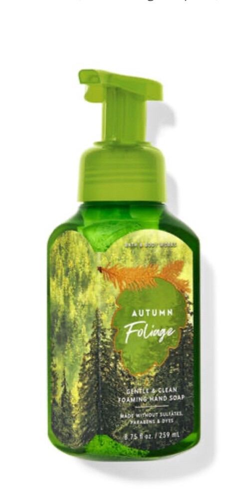Autumn Foliage Foaming Hand Soap