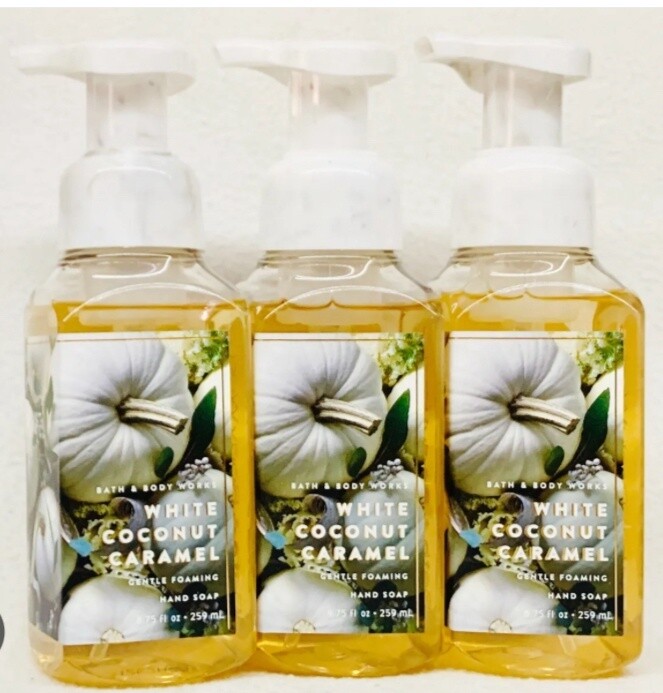 White Coconut Caramel Foaming Hand Soap
