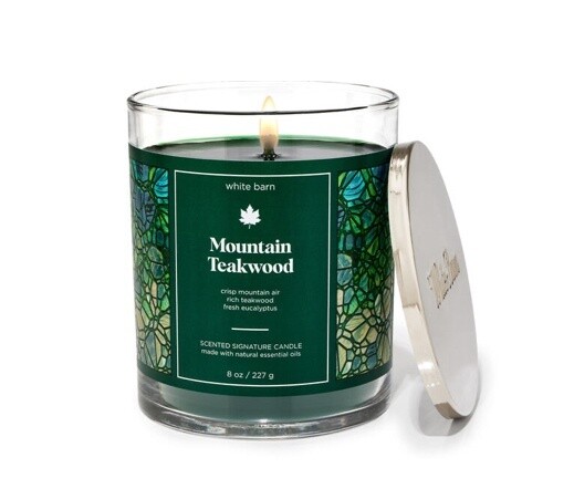 Mountain Teakwood Candle