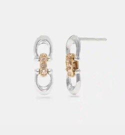 Linked Stud Earrings