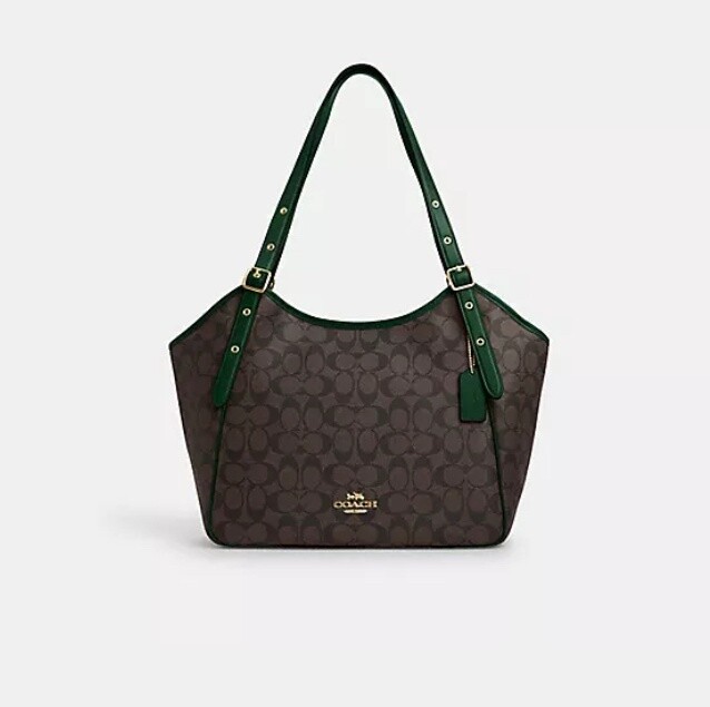 Meadow Shoulder Bag in Signature Canvas