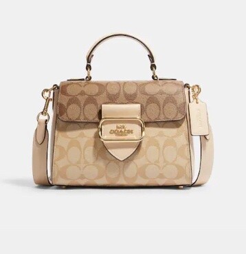 Morgan Top Handle Satchel in Signature Canvas