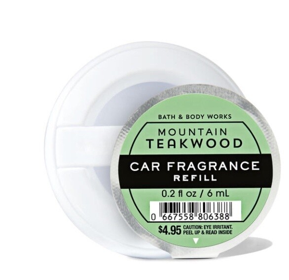 Mountain Teakwood Car Scent Refill