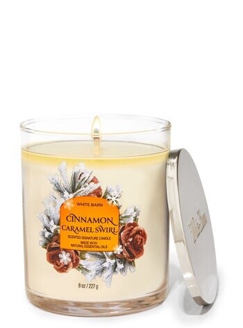 Cinnamon Caramel Swirl Candle