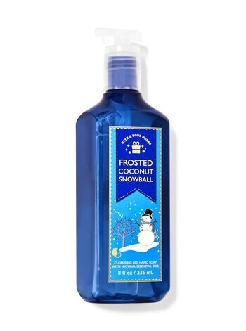 Frosted Coconut Snowball Gel Hand Soap