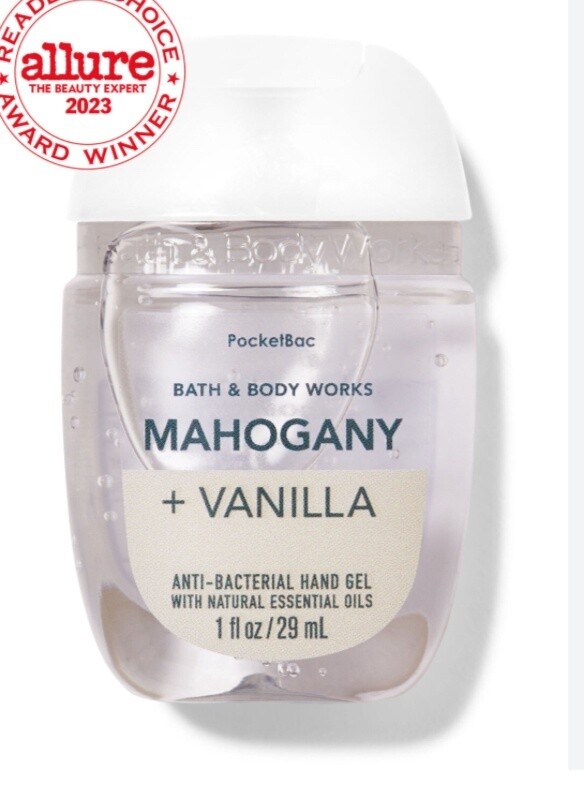 Mini Hand Sanitizer Mahogany &amp; Vanilla