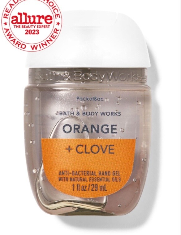 Mini Hand Sanitizer Orange &amp; Clove