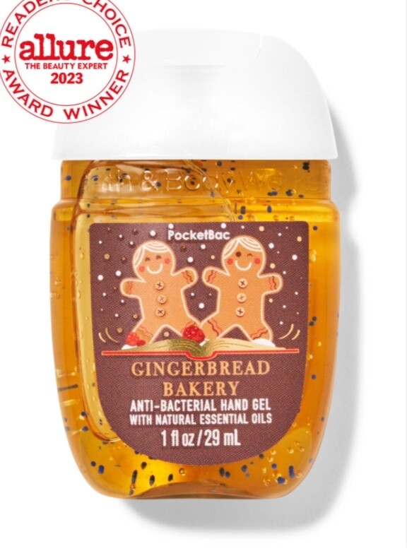 Mini Hand Sanitizer Gingerbread Bakery
