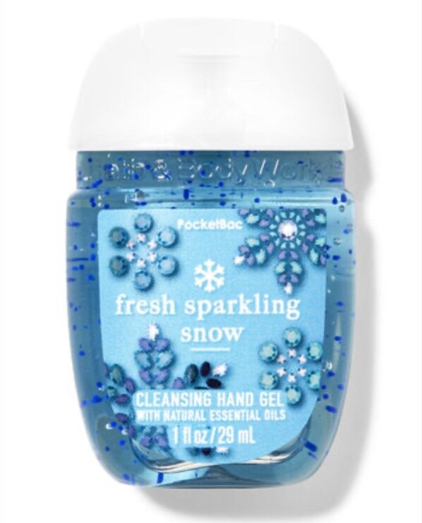 Mini Hand Sanitizer Fresh Sparkling Snow