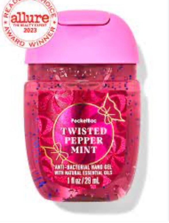 Mini Hand Sanitizer Twisted Peppermint