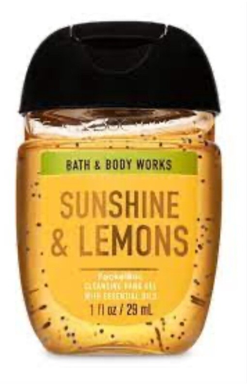 Mini Hand Sanitizer Sunshine &amp; Lemons