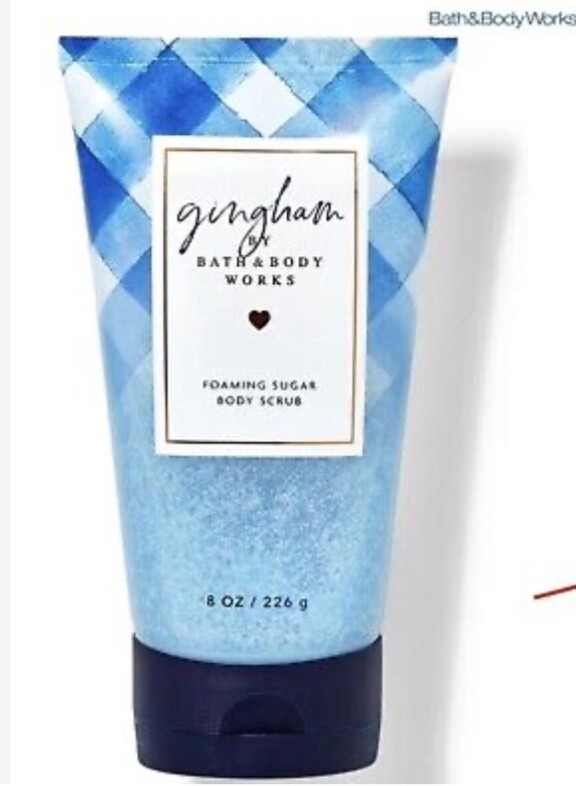 Gingham Foaming Sugar Body Scrub