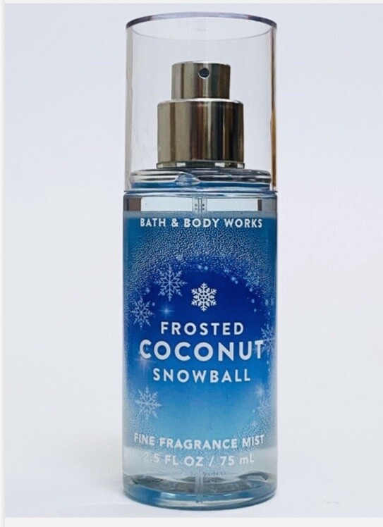 Mini Body Spray Frosted Coconut Snowball