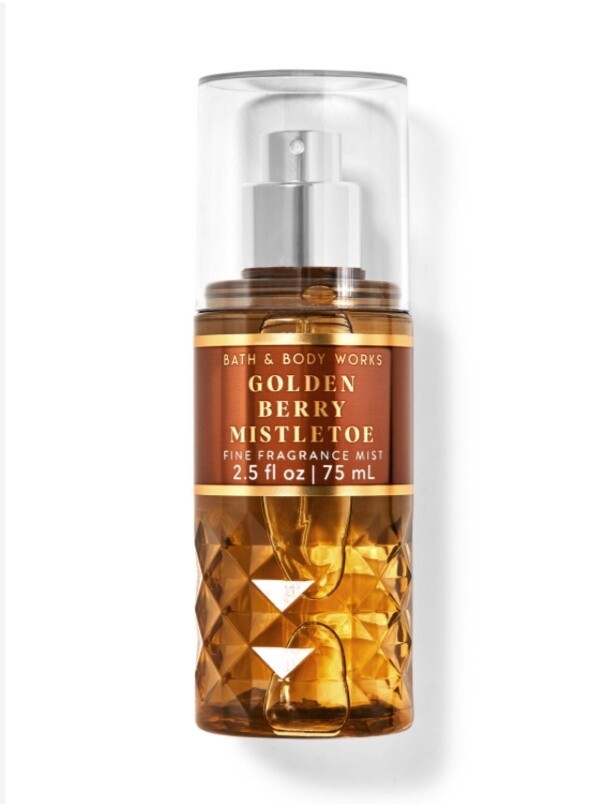 Mini Body Spray Golden Berry Mistletoe