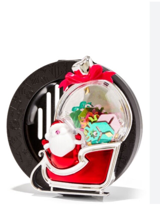 Santa With Presents Vent Clip Car plug