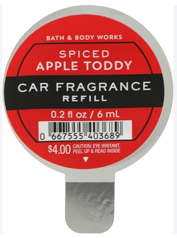 Spiced Apple Toddy Car Scent Refill