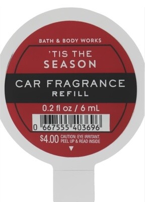 Tis The Season Car Scent Refill