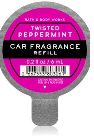 Twisted Peppermint Car Scent Refill