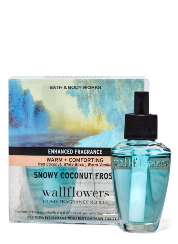 Wallflower Double Refill Snowy Coconut Frost