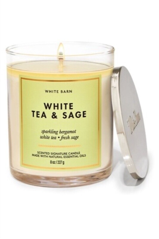 White Eucalyptus & Sage Candle