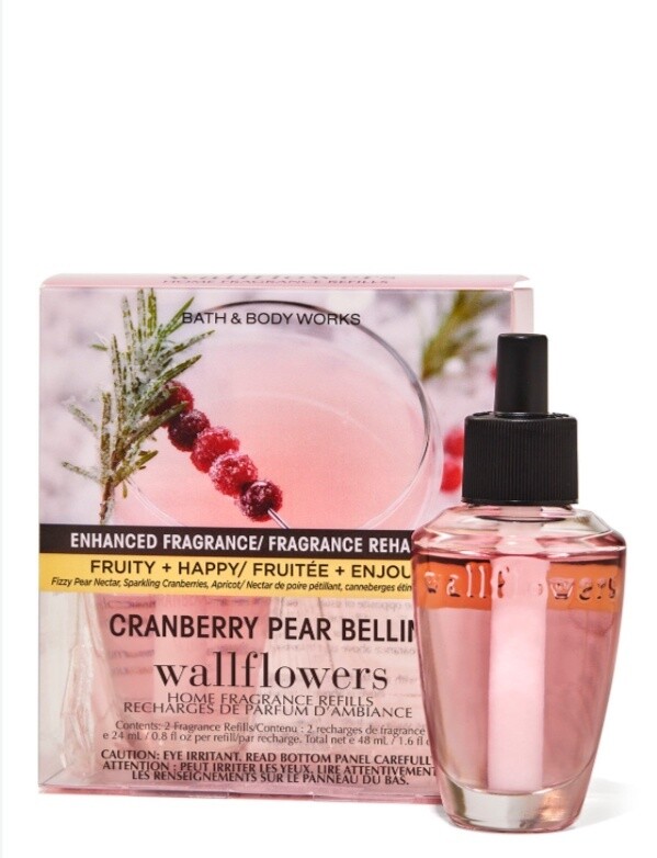 Wallflower Double Refill Cranberry Pear Bellini